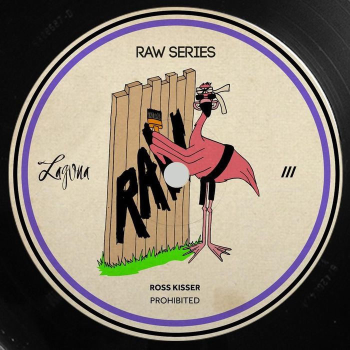 Mr. Flamingo pichando o muro